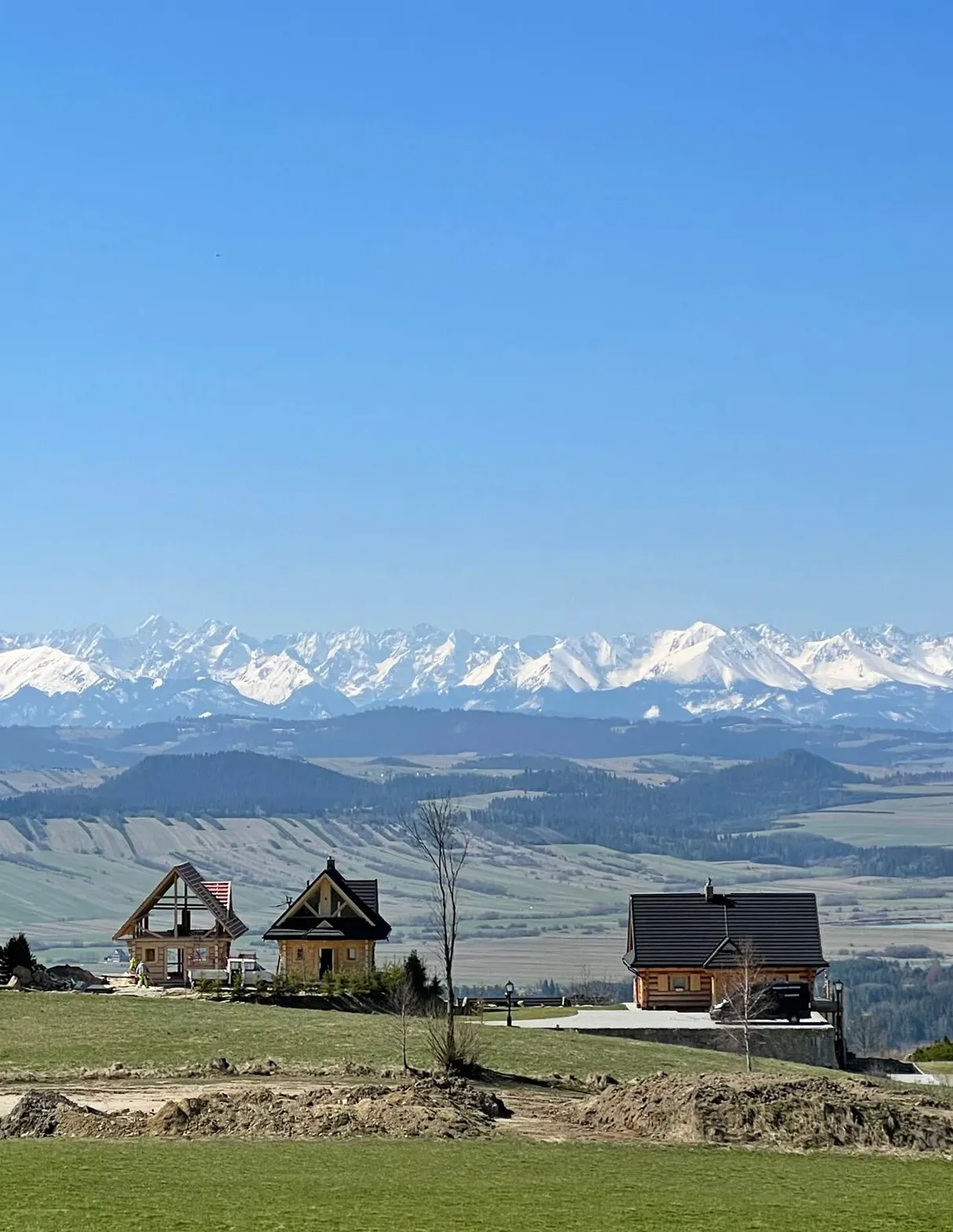 Budowa Huba Home – początki miejsca, panorama Tatr