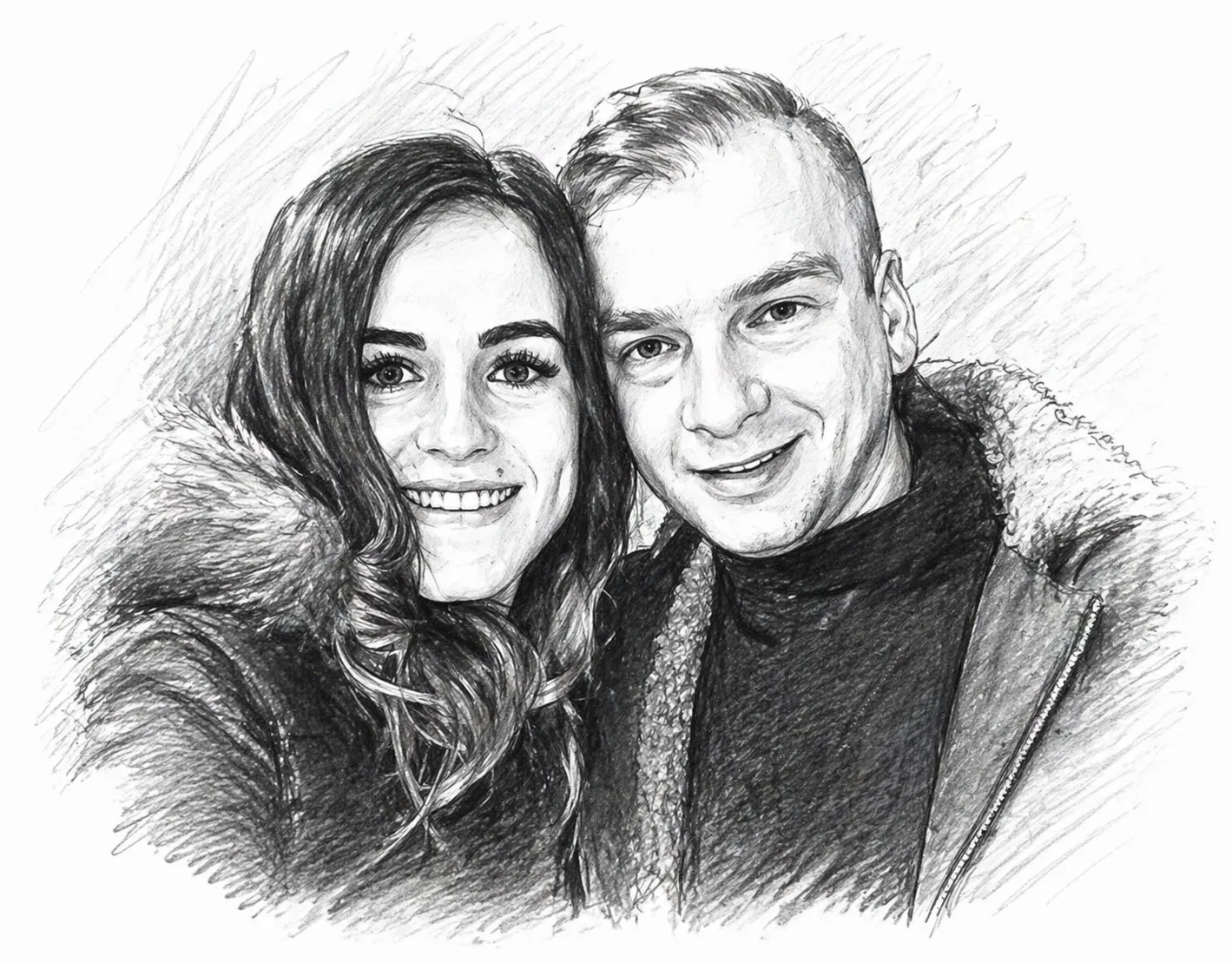 Paulina i Marcin – właściciele Huba Home, domki z bali Czorsztyn